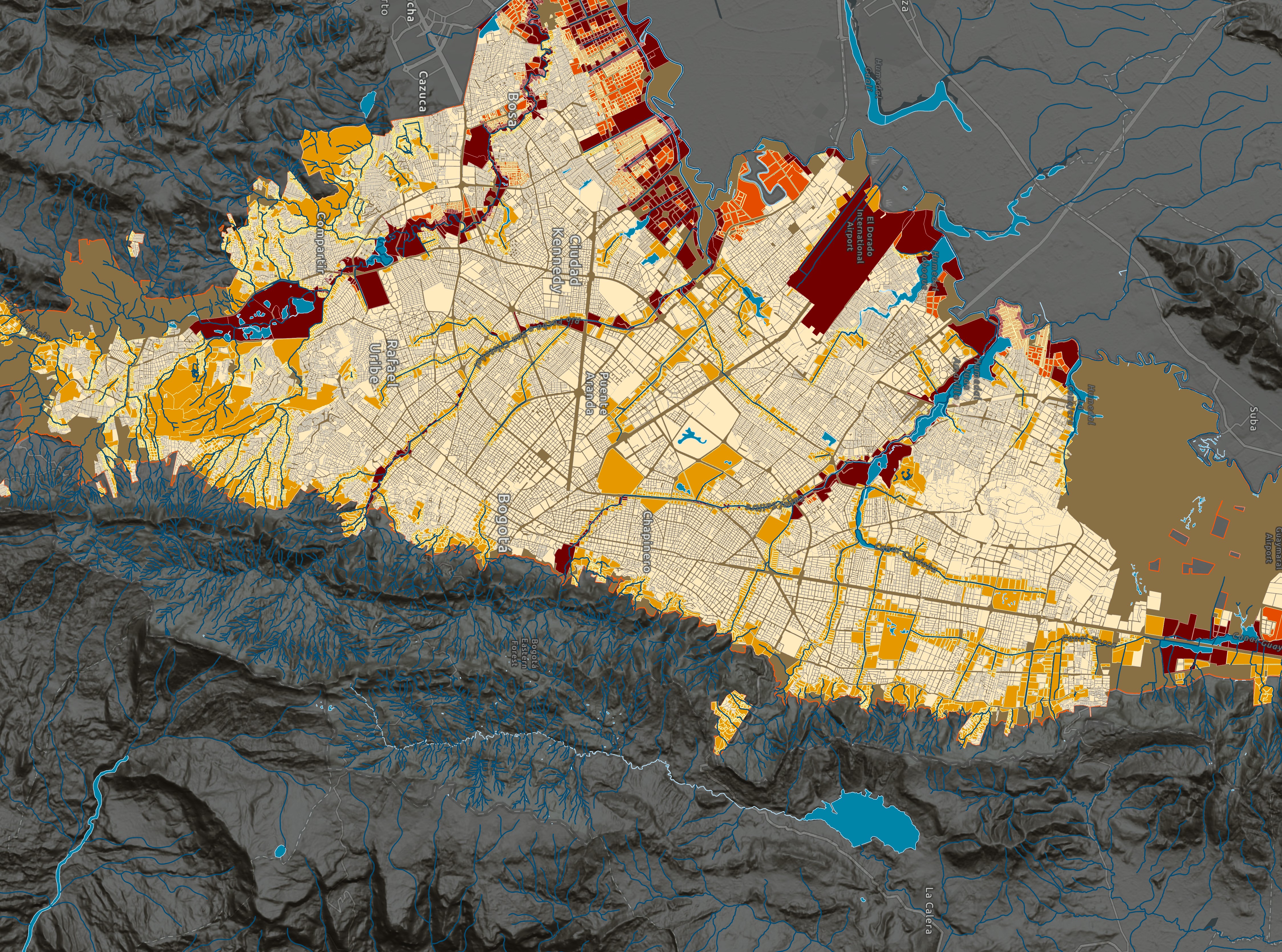 Bogotá Flood Hazard Risk Analysis