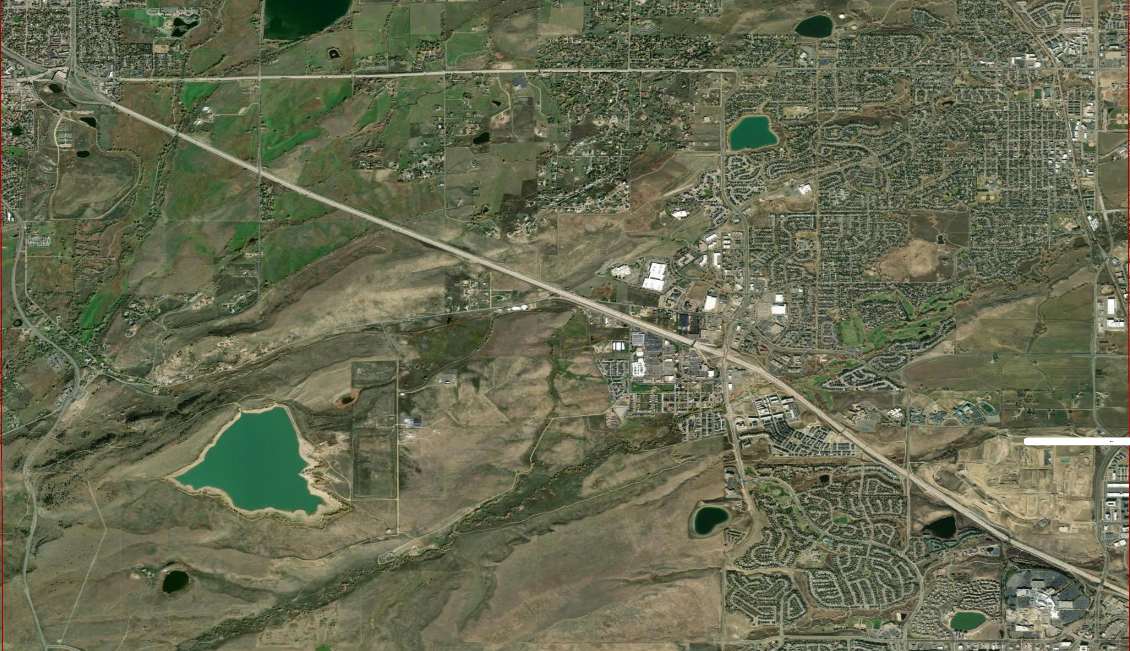 Post-fire satellite imagery — Marshall Fire burn area
