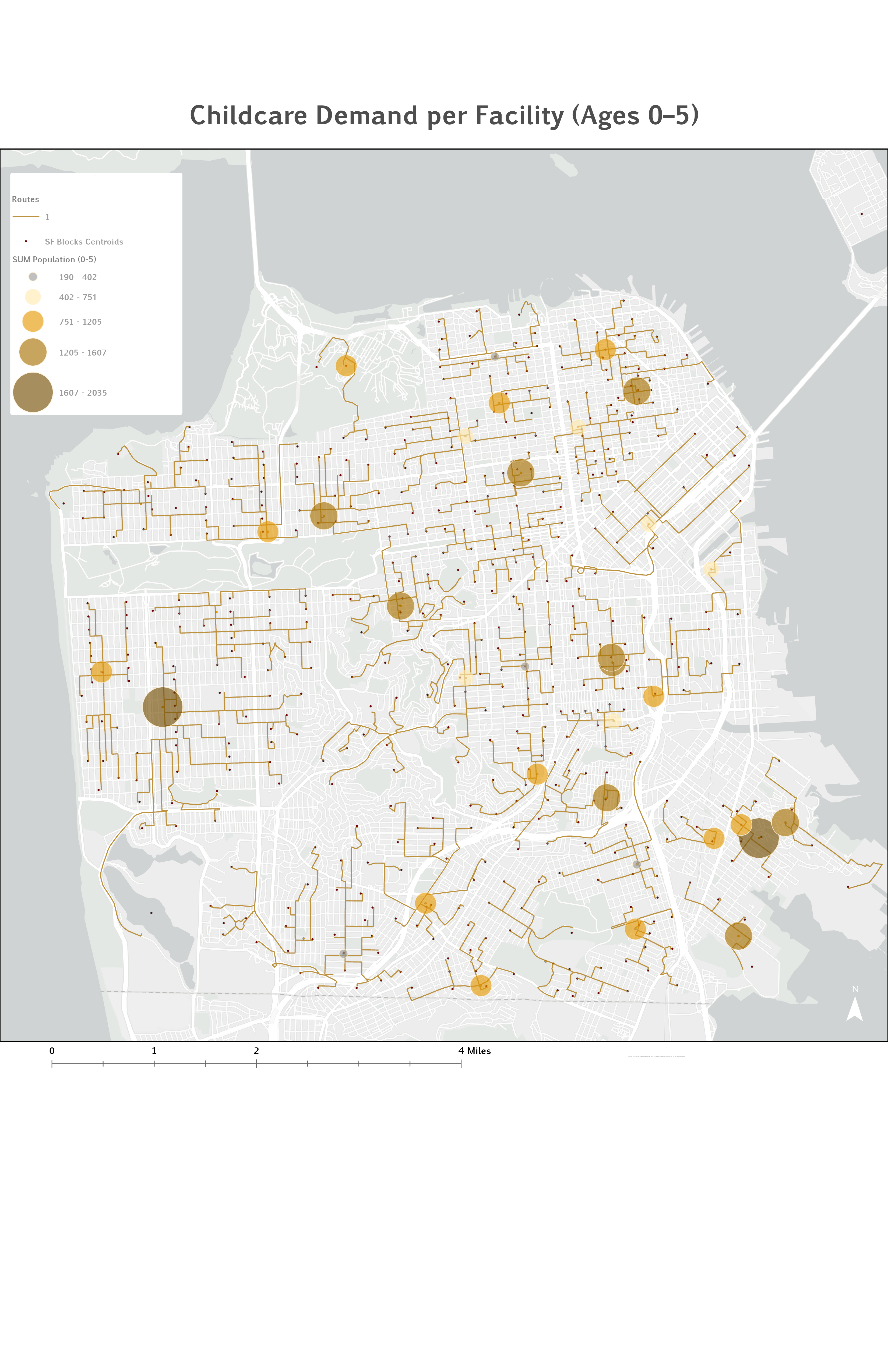 Childcare accessibility in San Francisco — study area overview